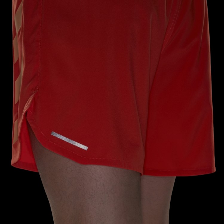 Bermuda De Corrida Laranja Terrex Agravic Adidas