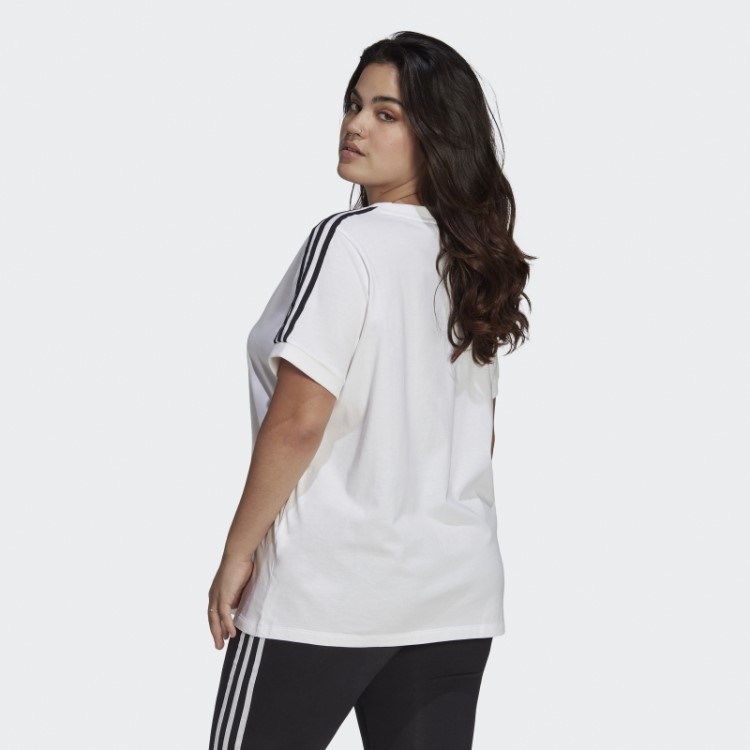 Camiseta Adicolor Classics 3 Listras (tamanho Grande) Adidas Branca