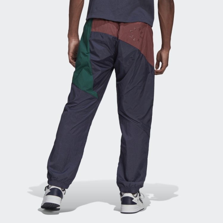 Calças De Treino Adidas Navy Adicolor Colorblock