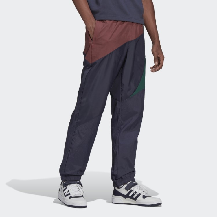 Calças De Treino Adidas Navy Adicolor Colorblock