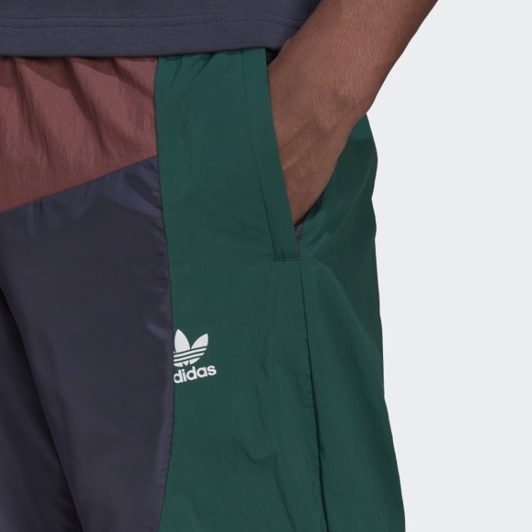 Calças De Treino Adidas Navy Adicolor Colorblock
