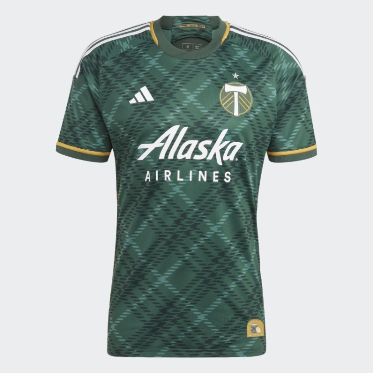 Adidas Tech Forest Portland Timbres 23/24 Home Autentic Jersey