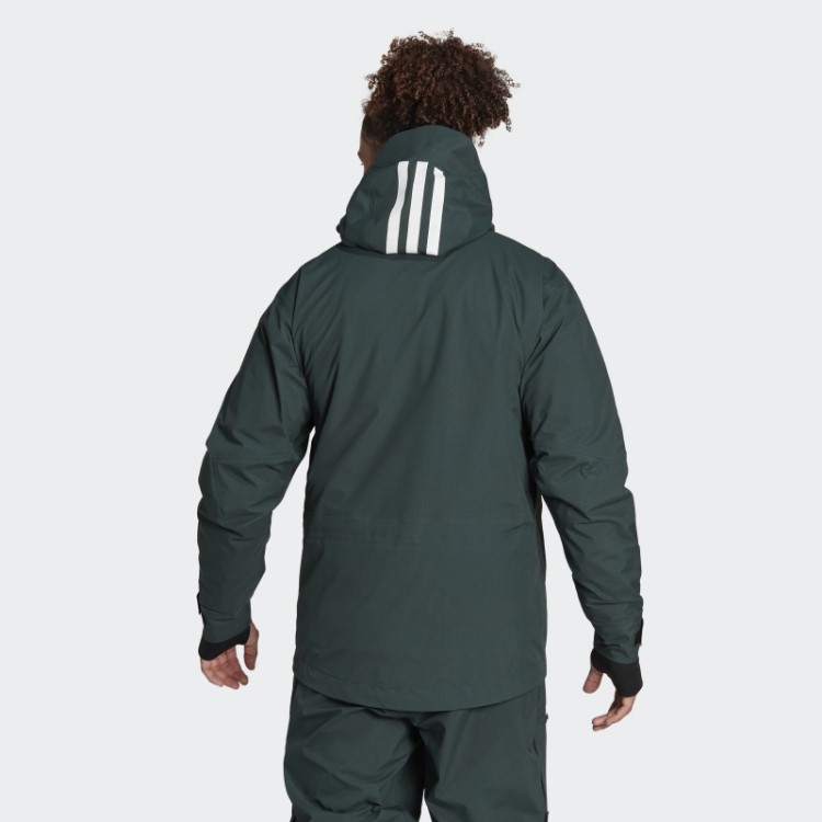Adidas Terrex Myshelter 3 Camadas Gore Tex Jaqueta De Neve Verde