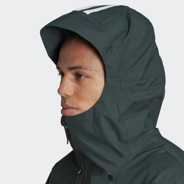 Adidas Terrex Myshelter 3 Camadas Gore Tex Jaqueta De Neve Verde