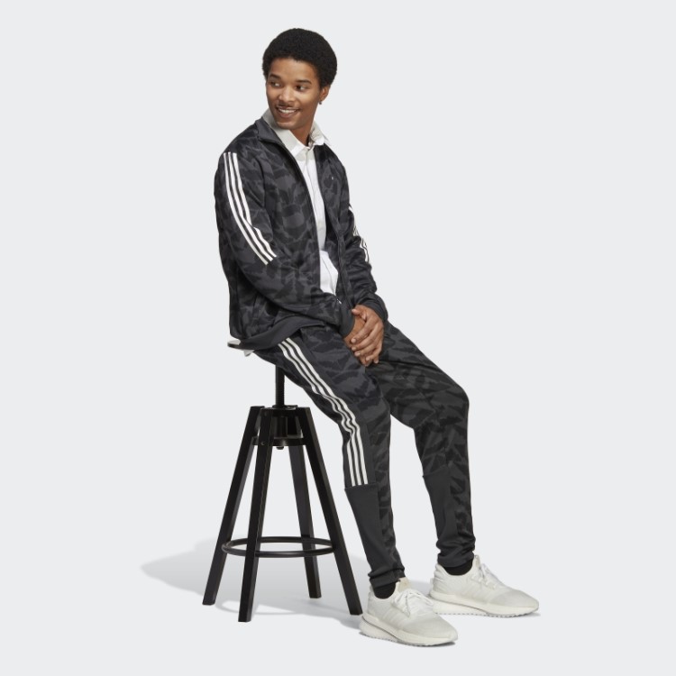 Calça De Trilha De Estilo De Vida De Terno De Carbono Tiro Adidas