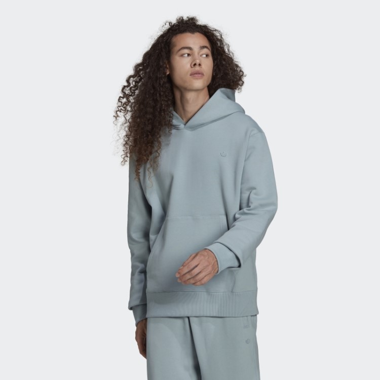Moletom Cinza Adicolor Com Capuz Adidas