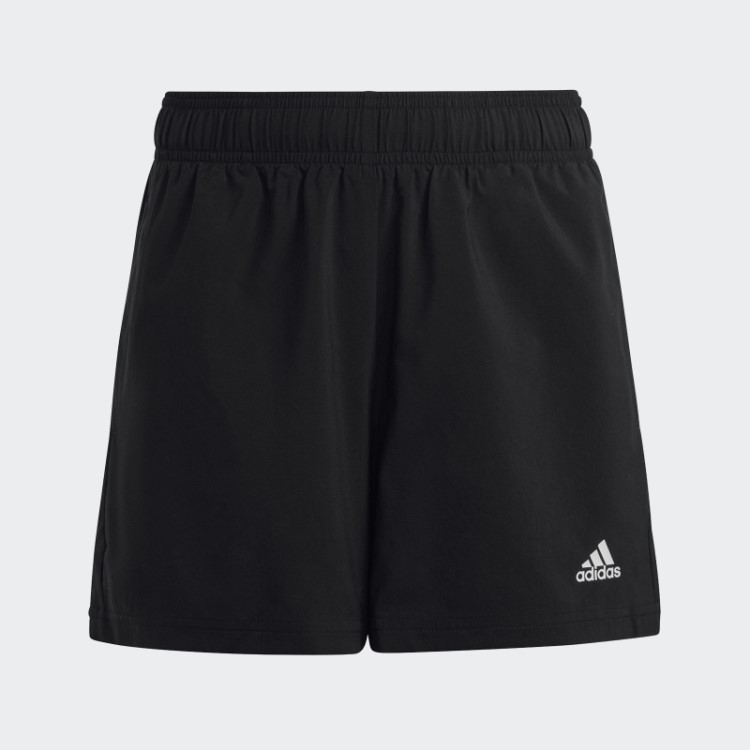 Bermuda Chelsea Preta Adidas Essentials Com Logo Pequeno