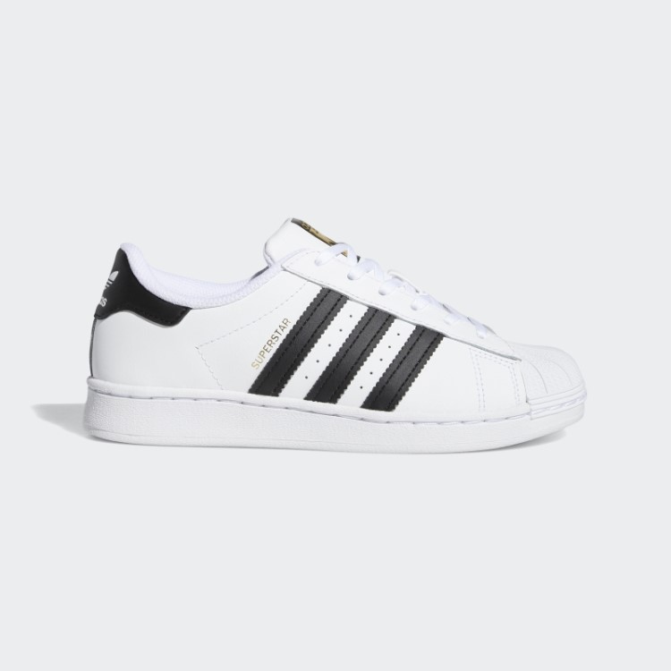 Sapatos Infantis Adidas Superstar Moda Preta