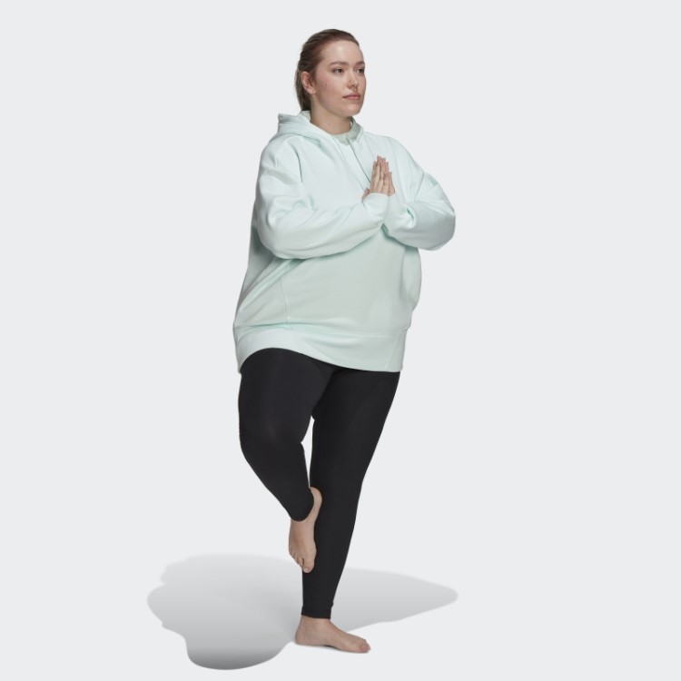 Legging Preta Adidas Yoga Essentials De Cintura Alta (tamanho Grande)