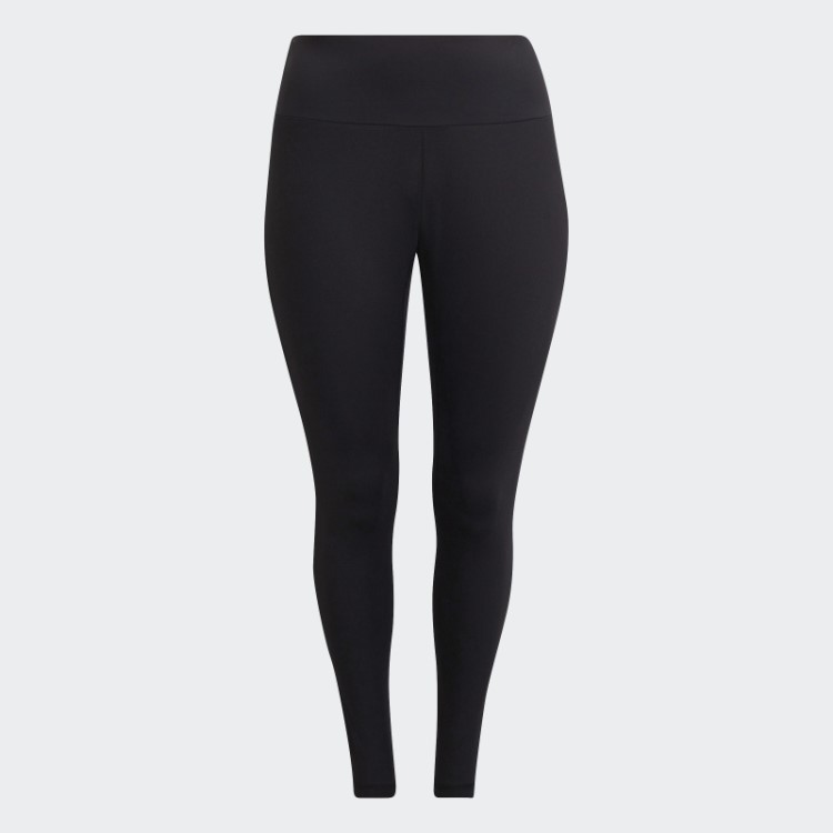 Legging Preta Adidas Yoga Essentials De Cintura Alta (tamanho Grande)