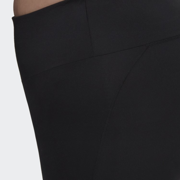 Legging Preta Adidas Yoga Essentials De Cintura Alta (tamanho Grande)