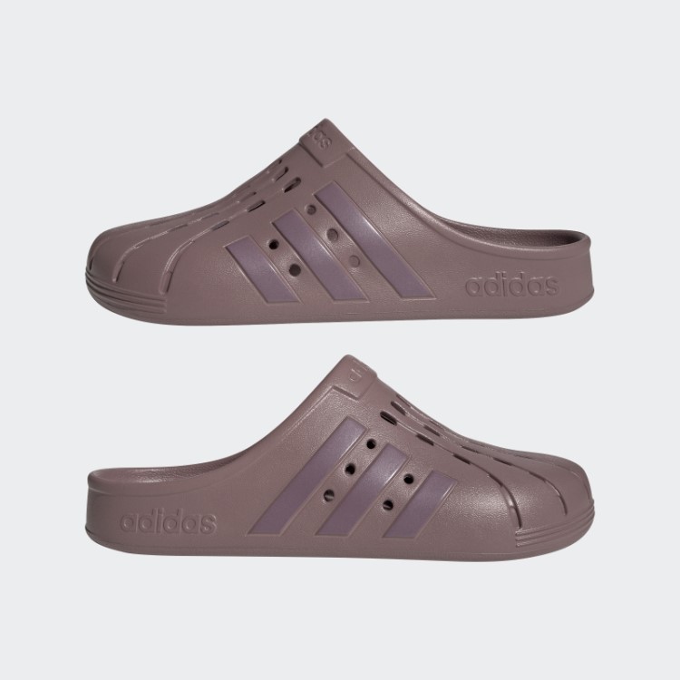 Tamancos Adilette Roxos Adidas