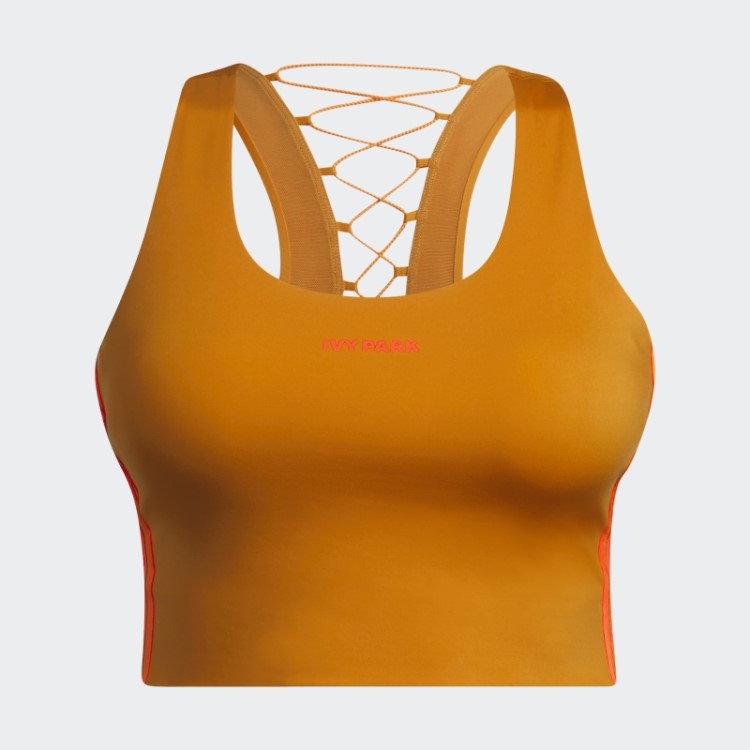 Sutiã Com Cadarço Nas Costas (tamanho Grande) Adidas Focus Laranja