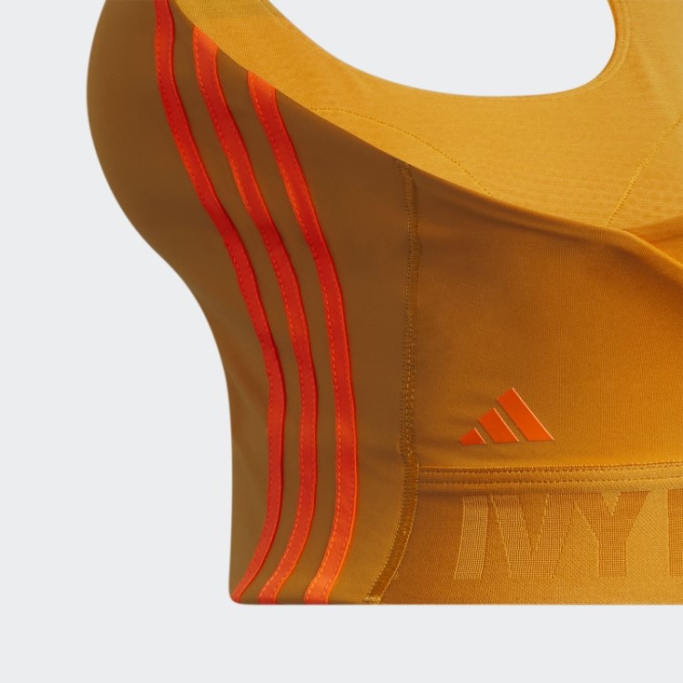 Sutiã Com Cadarço Nas Costas (tamanho Grande) Adidas Focus Laranja