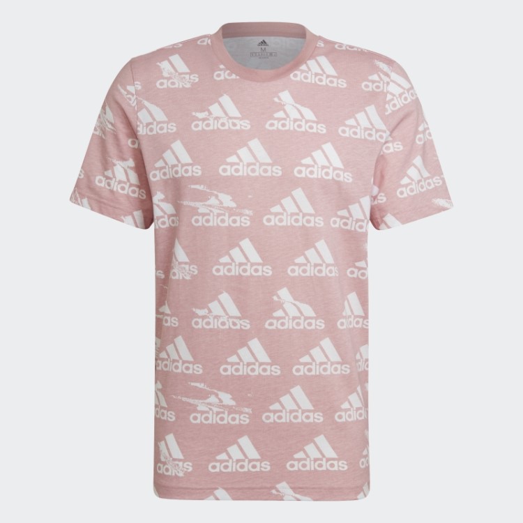 T-shirt Brandlove Essencial Adidas Malva
