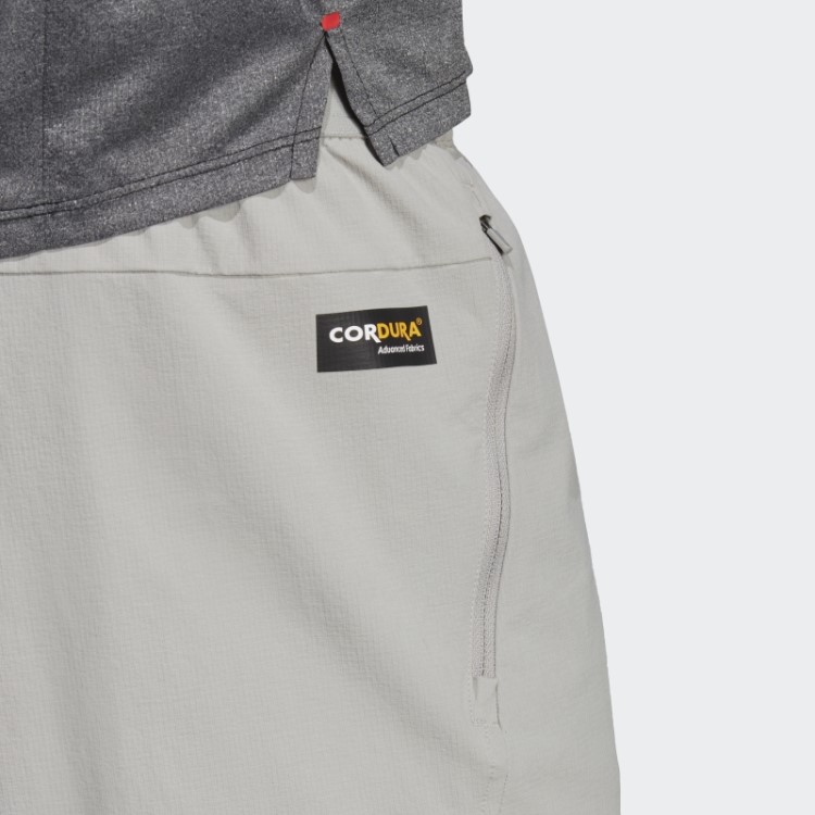 Bermuda Adidas Mgh Cinza Sólido Projetada Para Treinar Shorts De Treino Cordura