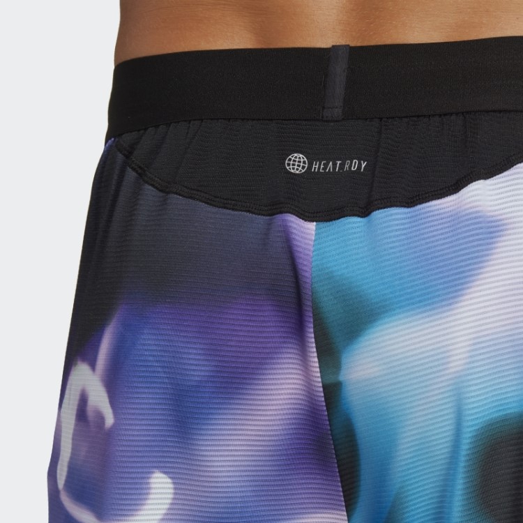 Violeta Projetado Para Treino Heat.rdy Hiit Bermuda Allover Estampada Adidas