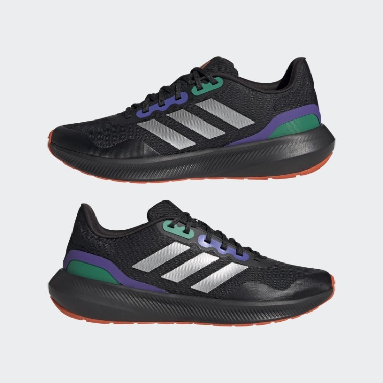 Tênis De Corrida Runfalcon 3 Tr Preto Adidas