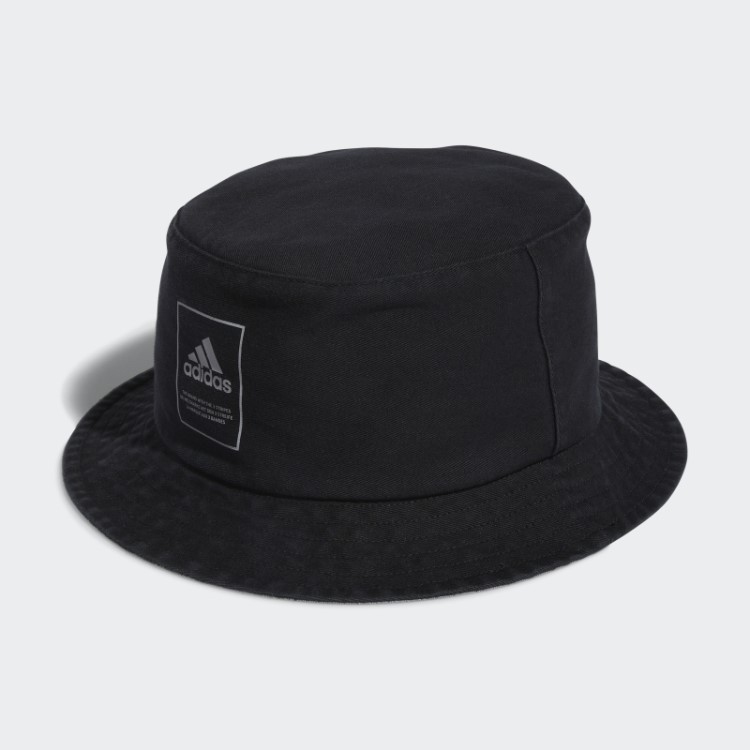 Estilo De Vida Chapéu Balde Lavado Preto Adidas