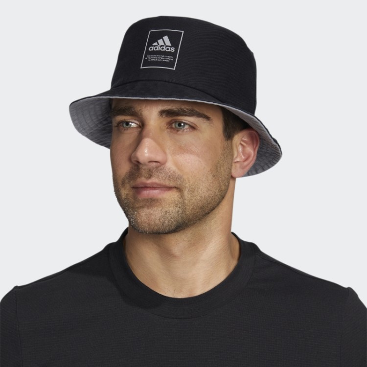 Estilo De Vida Chapéu Balde Lavado Preto Adidas