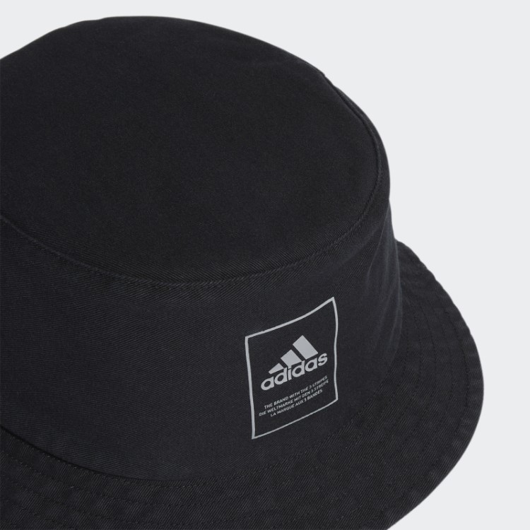 Estilo De Vida Chapéu Balde Lavado Preto Adidas