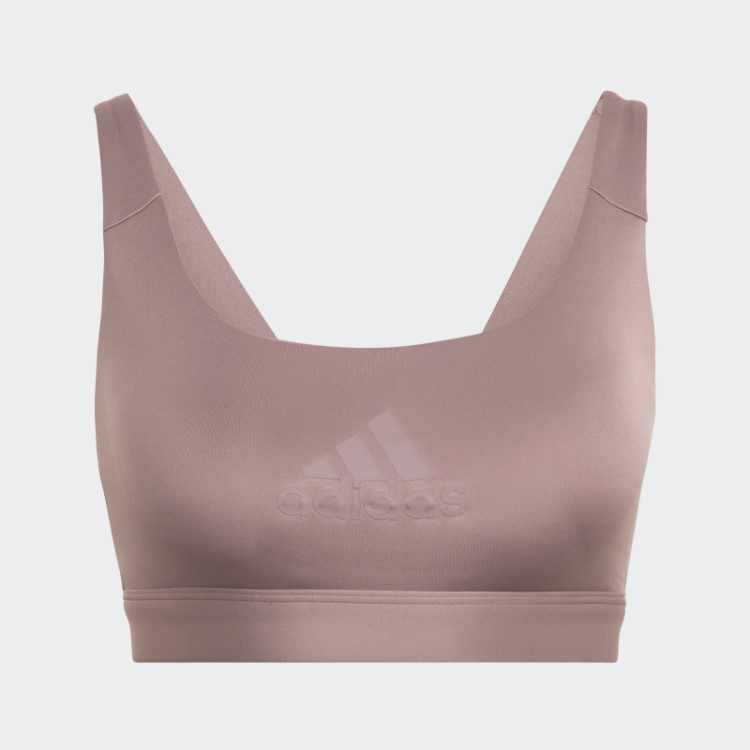 Sutiã De Circuito De Suporte Médio Powerreact Roxo Adidas