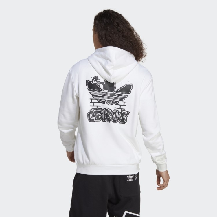 Gráficos Hack The Elite Moletom Branco Adidas