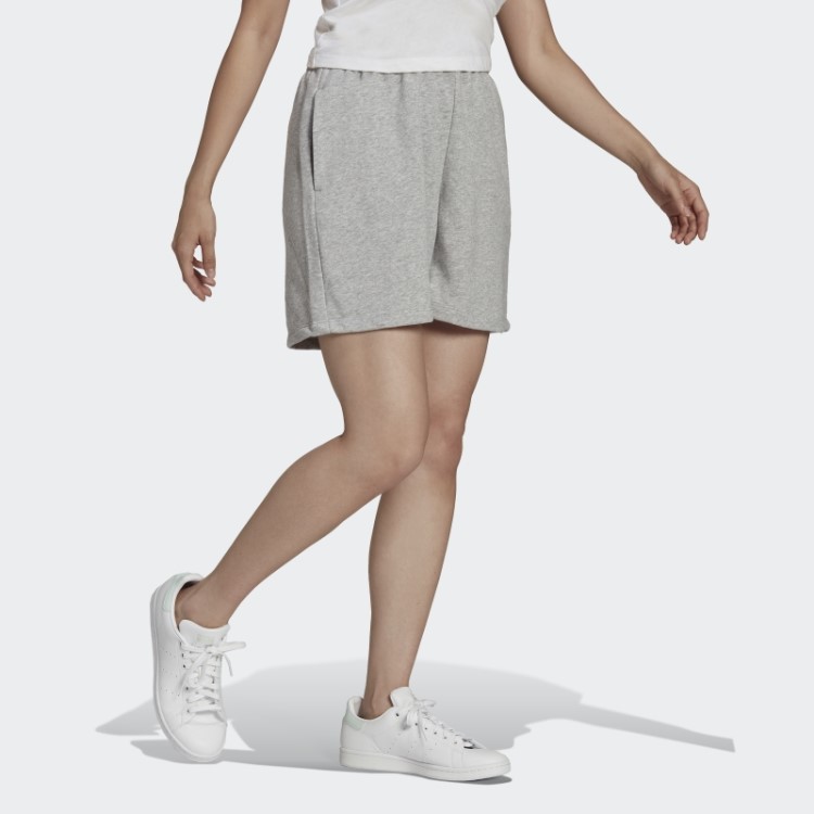 Adidas Adicolor Essentials Shorts French Terry Cinza Médio