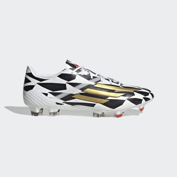 Bota Branca Adidas F50 Adizero Iv Para Terreno Firme