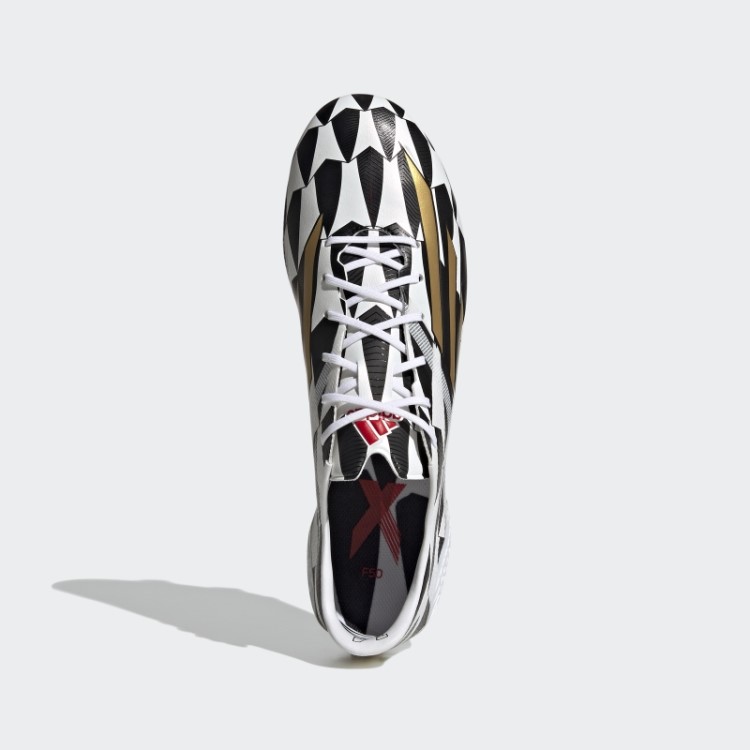 Bota Branca Adidas F50 Adizero Iv Para Terreno Firme