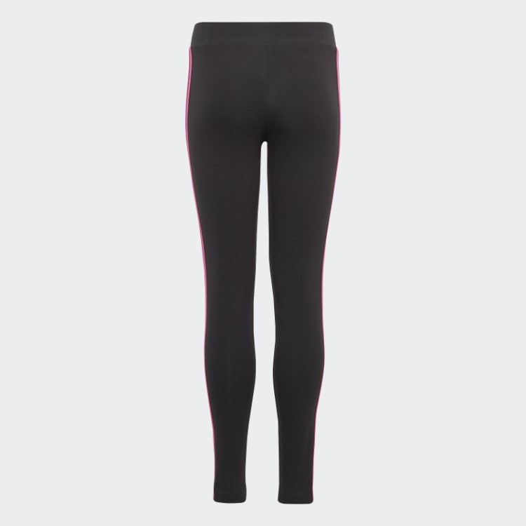 Meia-calça De Algodão Com As Três Listras Adidas Essentials Fúcsia