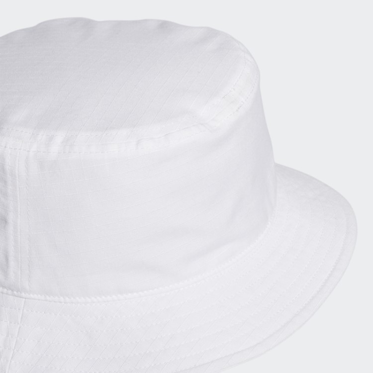 Adidas White Essentials Plus Bucket Hat