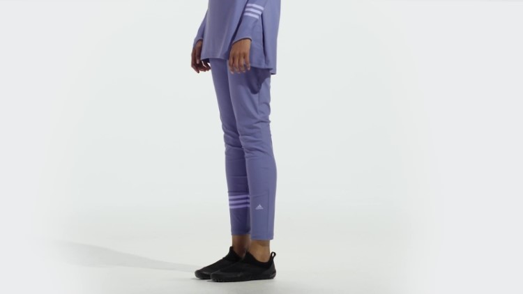 Calça De Banho Orbit 3 Listras Violeta Adidas