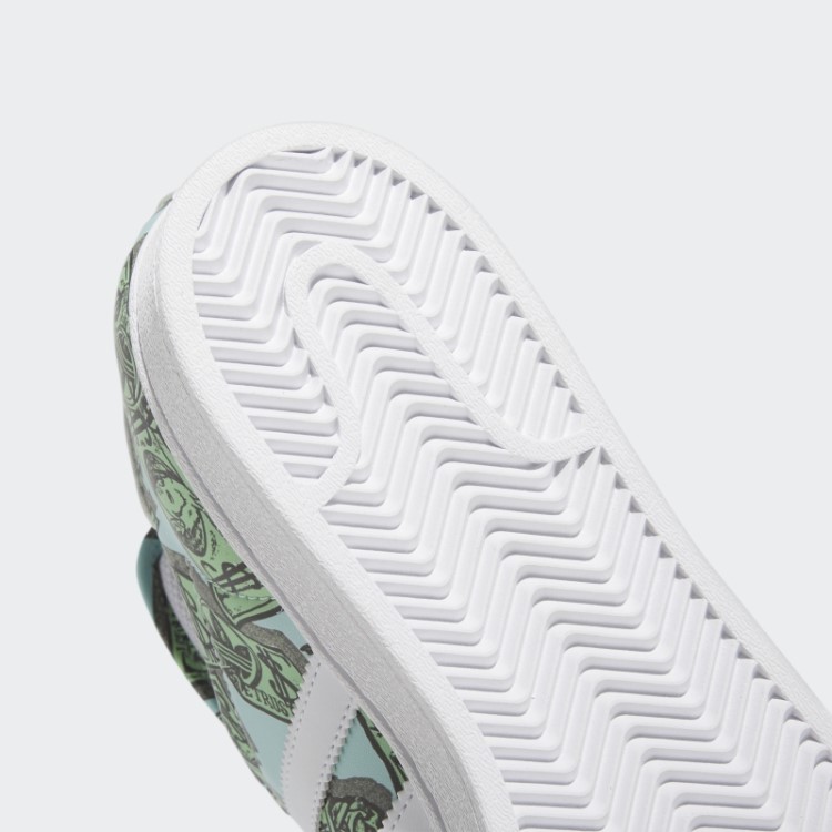 Tênis Branco Adidas Jeremy Scott Money Print Superstar