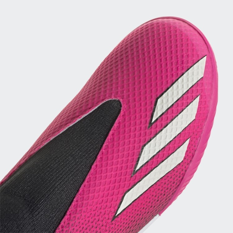 Rosa Adidas X Speedportal.3 Botas De Grama Sem Cadarço
