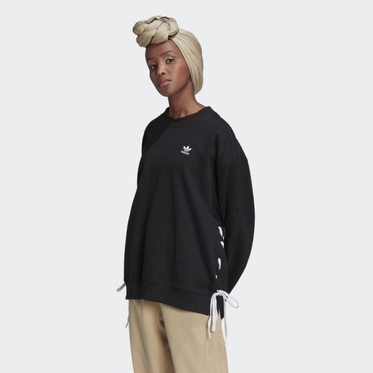 Moletom Sempre Original Com Amarração Preto Adidas
