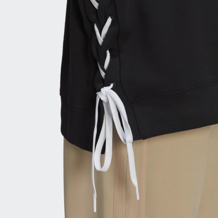 Moletom Sempre Original Com Amarração Preto Adidas