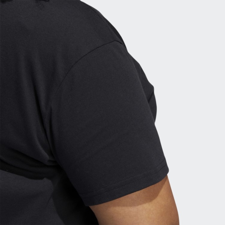 Camiseta Oversized Argentina Da Copa Do Mundo (tamanho Grande) Adidas Preta