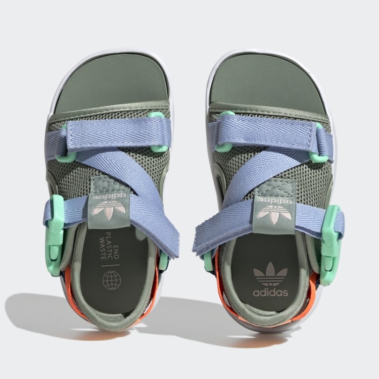 Sandália Verde Adidas 360 3.0 Prata