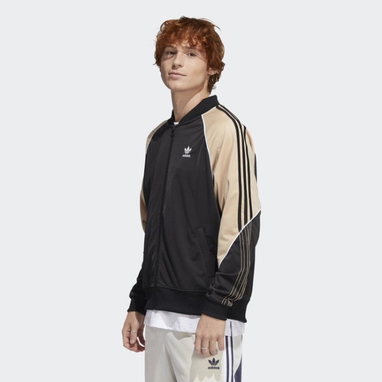 Tricoline Sst Track Top Preto Adidas