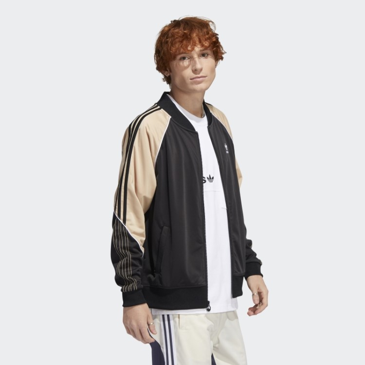 Tricoline Sst Track Top Preto Adidas