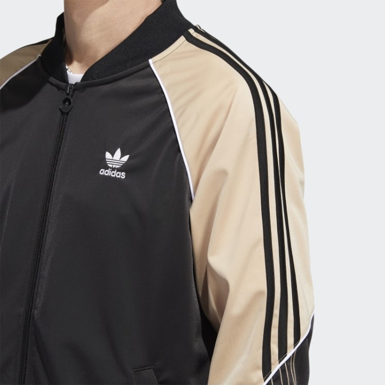 Tricoline Sst Track Top Preto Adidas