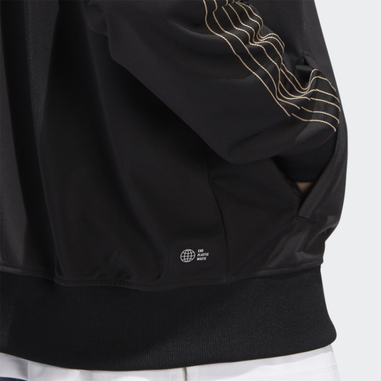 Tricoline Sst Track Top Preto Adidas