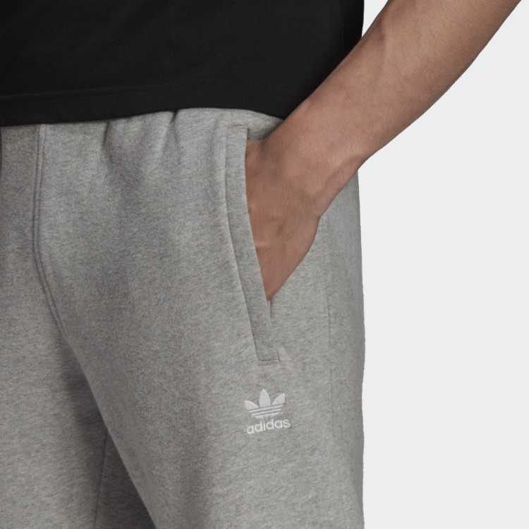 Calça Adidas Adicolor Essentials Trefoil Cinza Médio