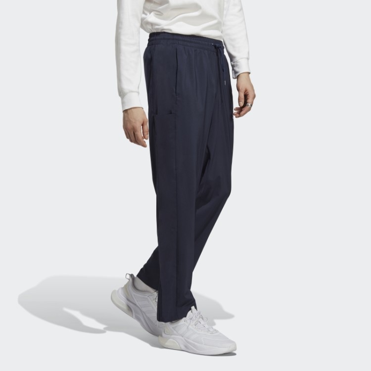 Calça Aeroready Essencial Stanford Bainha Aberta Com Logotipo Pequeno Bordado Adidas Ink