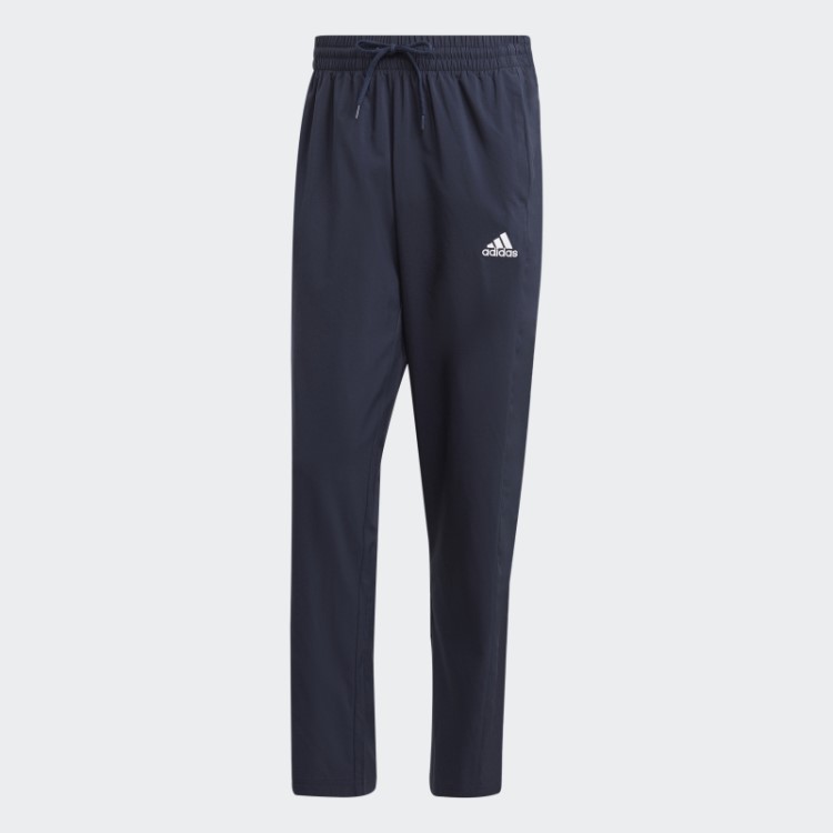 Calça Aeroready Essencial Stanford Bainha Aberta Com Logotipo Pequeno Bordado Adidas Ink
