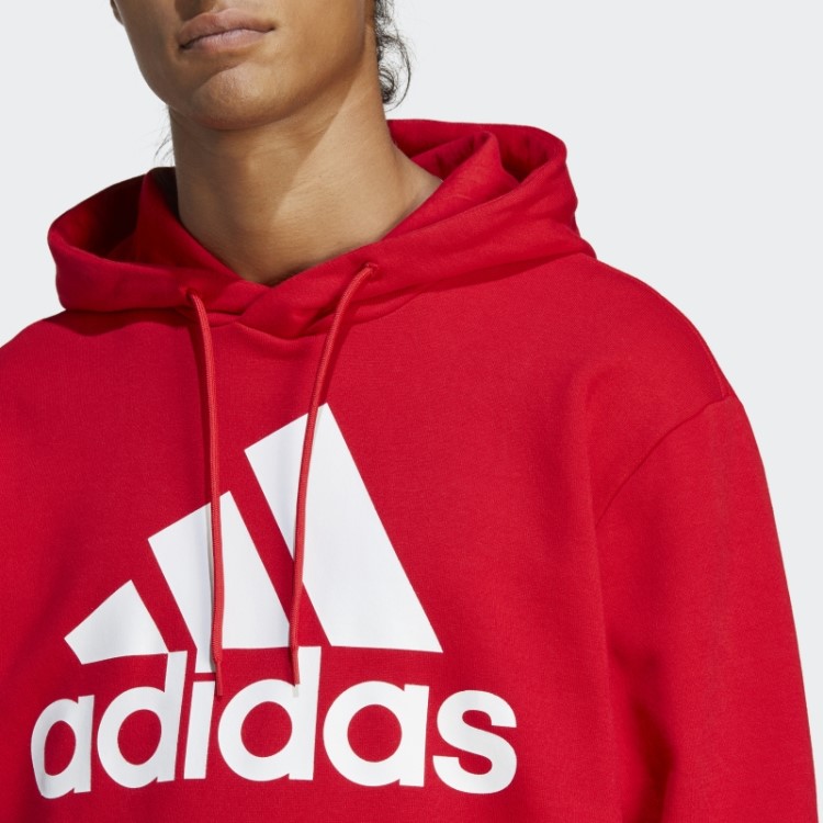 Essentials French Terry Big Logo Hoodie Scarlet Adidas