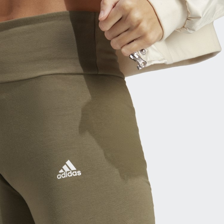 Legging Cintura Alta Com Logotipo Essencial Adidas