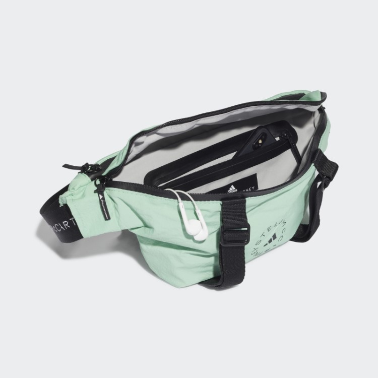 Bolsa De Cintura Conversível Adidas By Stella Mccartney Verde Quente