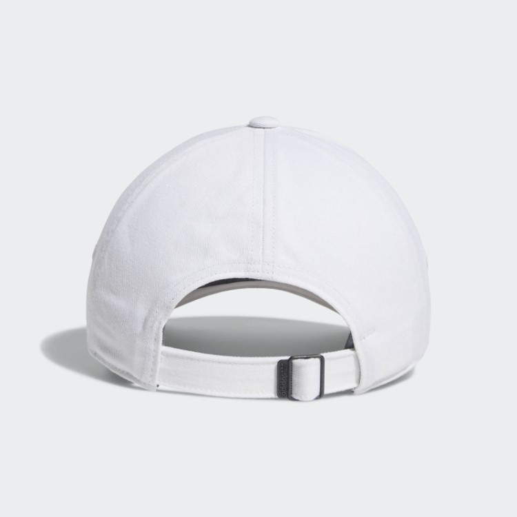 Boné Branco Mini Logo Relaxado Adidas